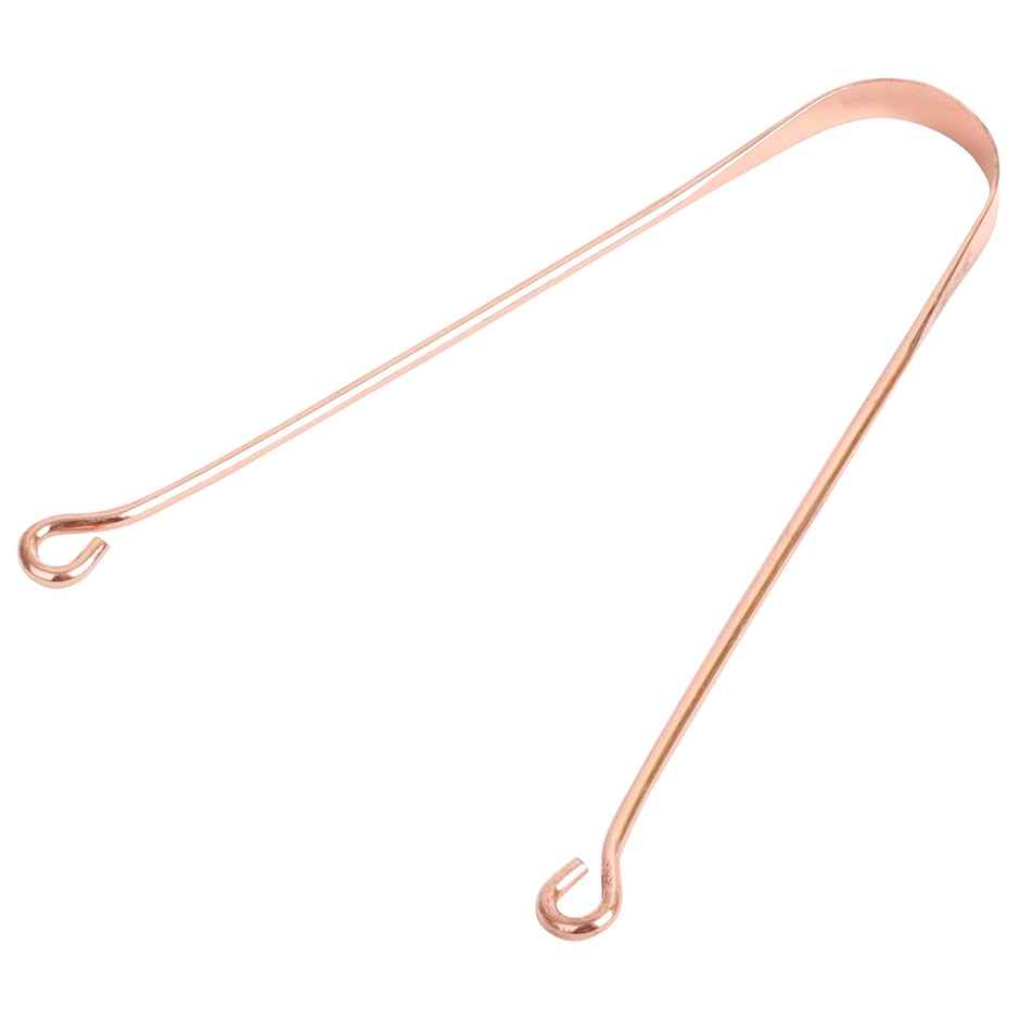 Midazzle Ayurvedic Copper Round Flexible Handle Tongue Cleaner |MIOT7501