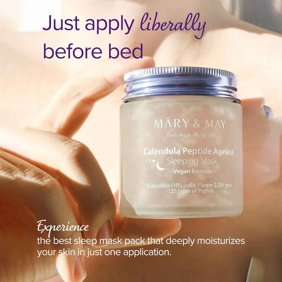 Mary & May Calendula Peptide Ageless Sleeping Mask