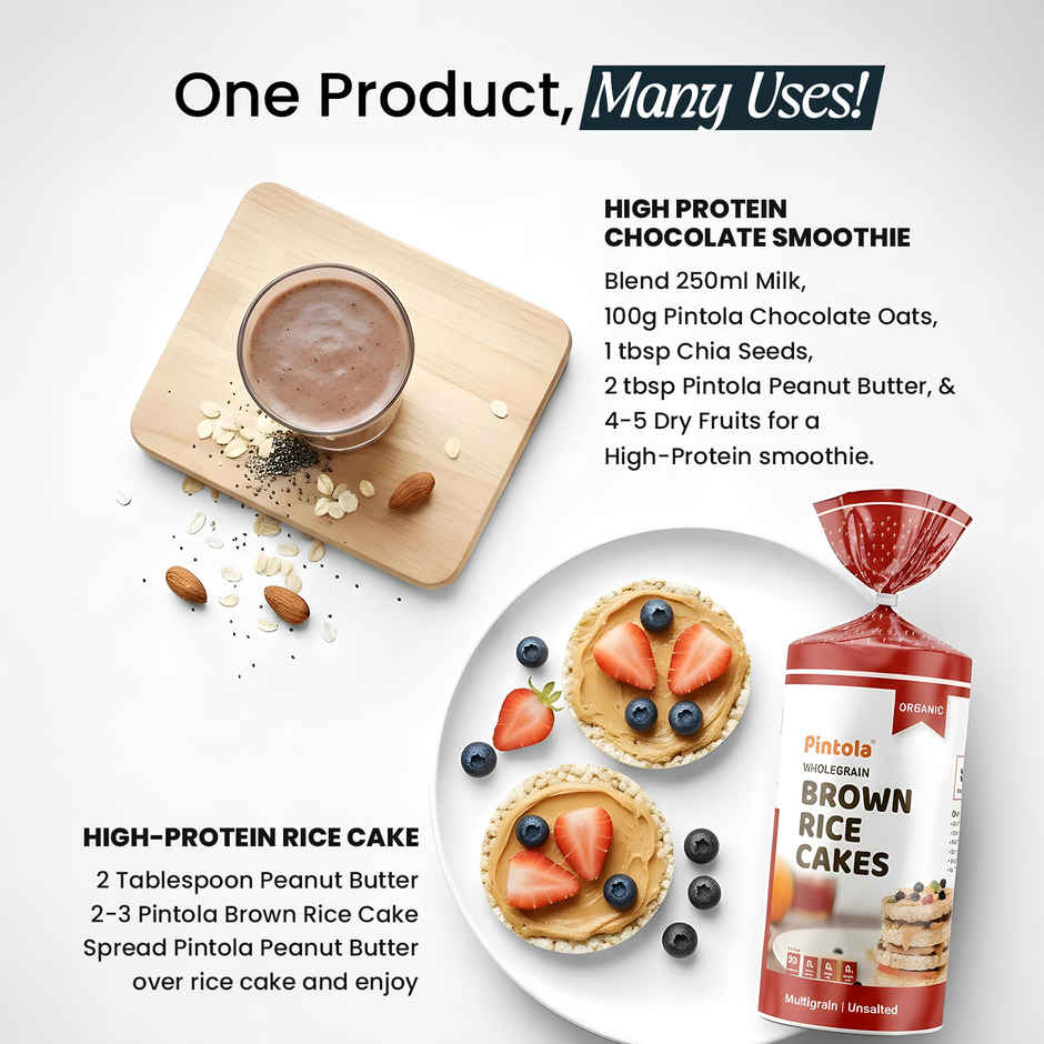 Pintola Coconut Jaggery Performance Series Peanut Butter (Crunchy) VEGan Protein 28% Protein