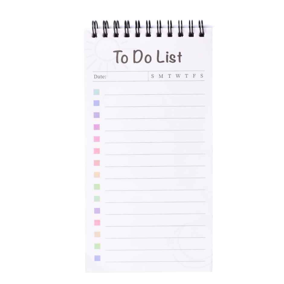 Papboo To-Do List With 80 Planing Pages 4*8 Inches, 70 Gsm Paper - Coffee Girl