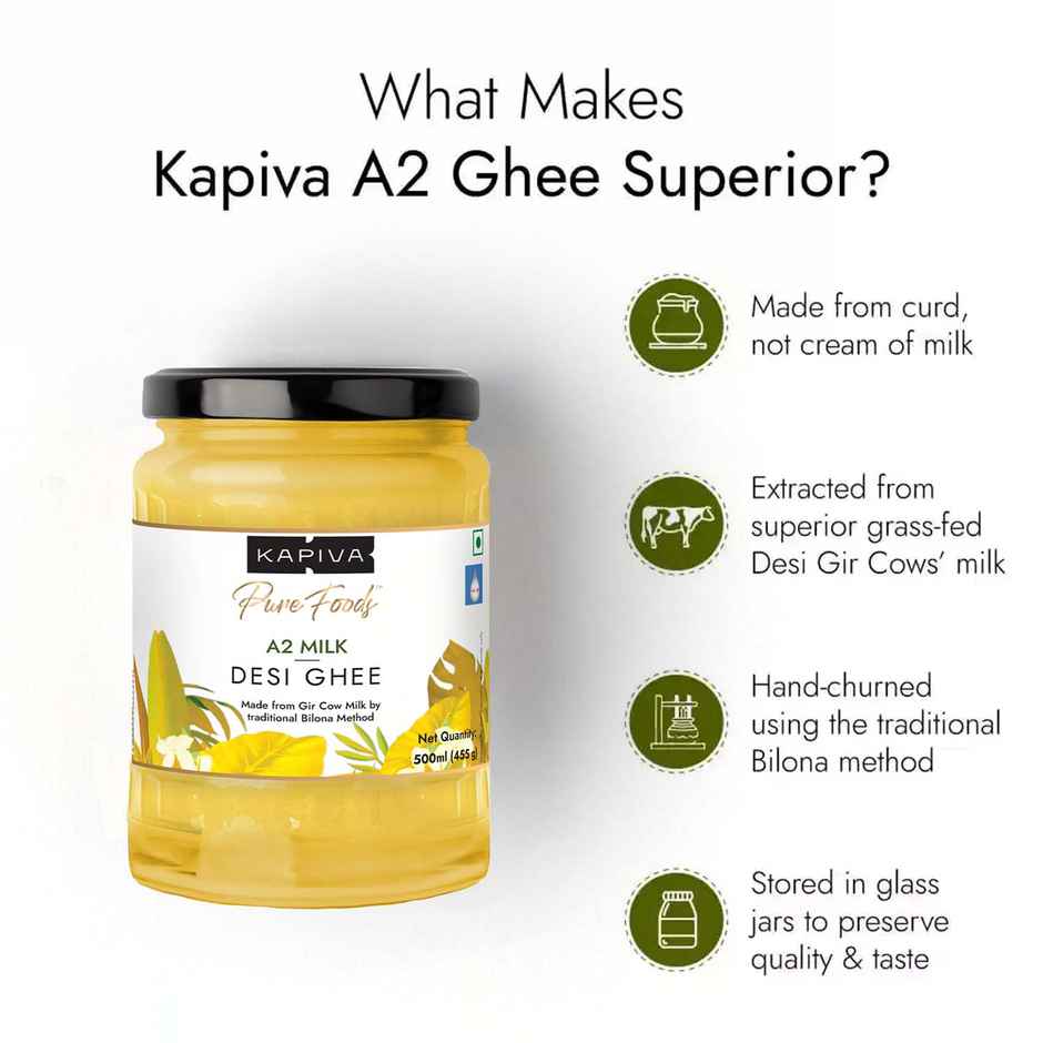 Kapiva A2 Cow Desi Ghee