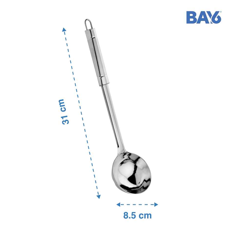 BAY6 Steel Cooking and Serving Ladle
