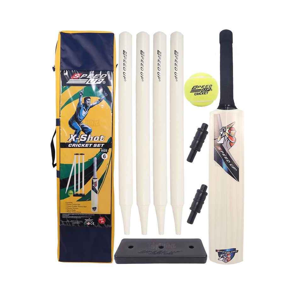Toyshine X-Shot Cricket Kit with Bat | 6 | Outdoor Fun for Kids