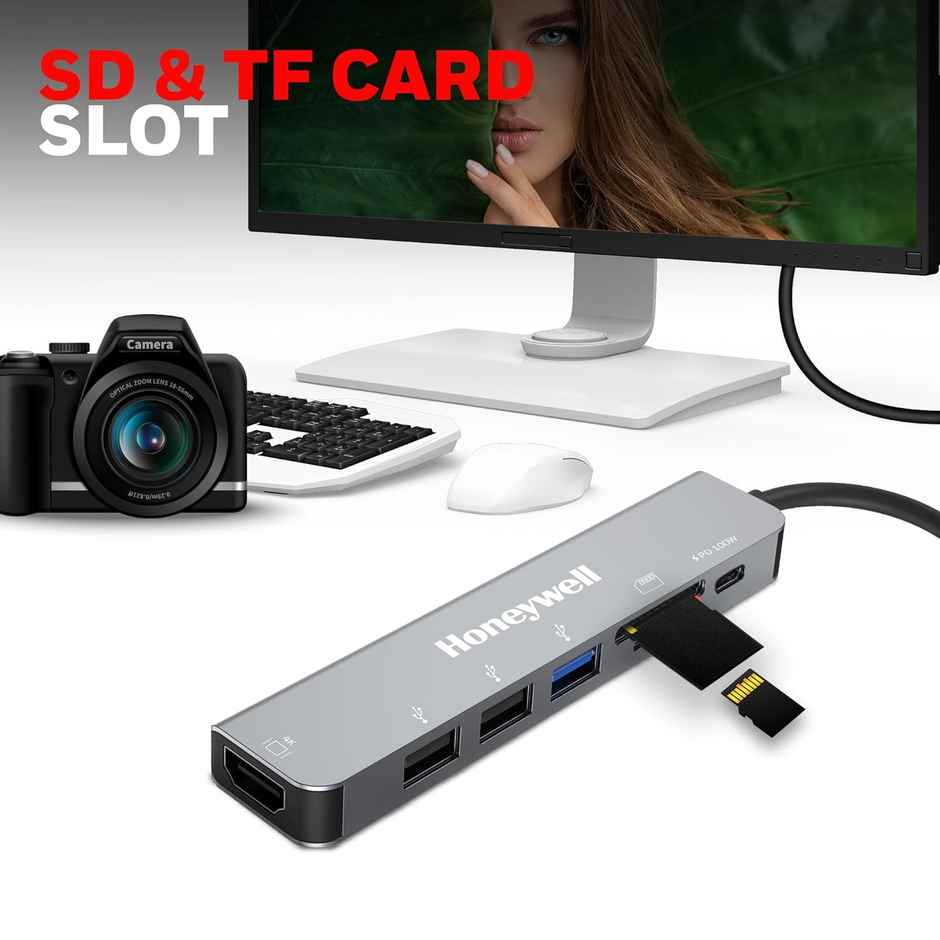 Honeywell Type C Docking Station - 7 In 1