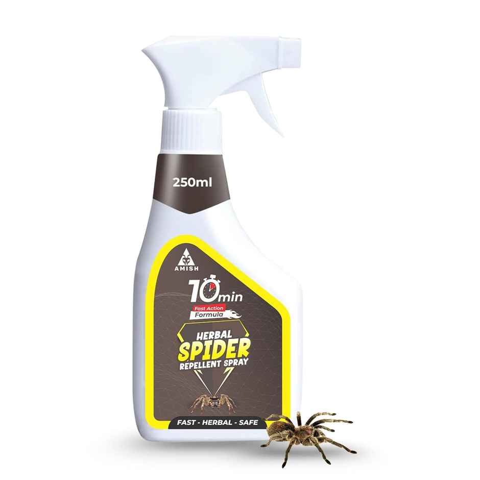 Amish Herbal Spider Spray 250Ml |10 Minutes Result Guarantee|Powerful 100% Organic No Chemical