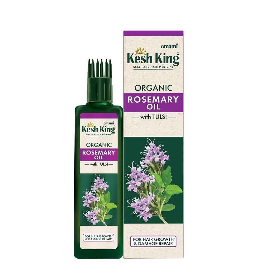 Kesh King Rosemary Oil With Tulsi For Hair Growth & Damage Repair Boosts Hair Growth