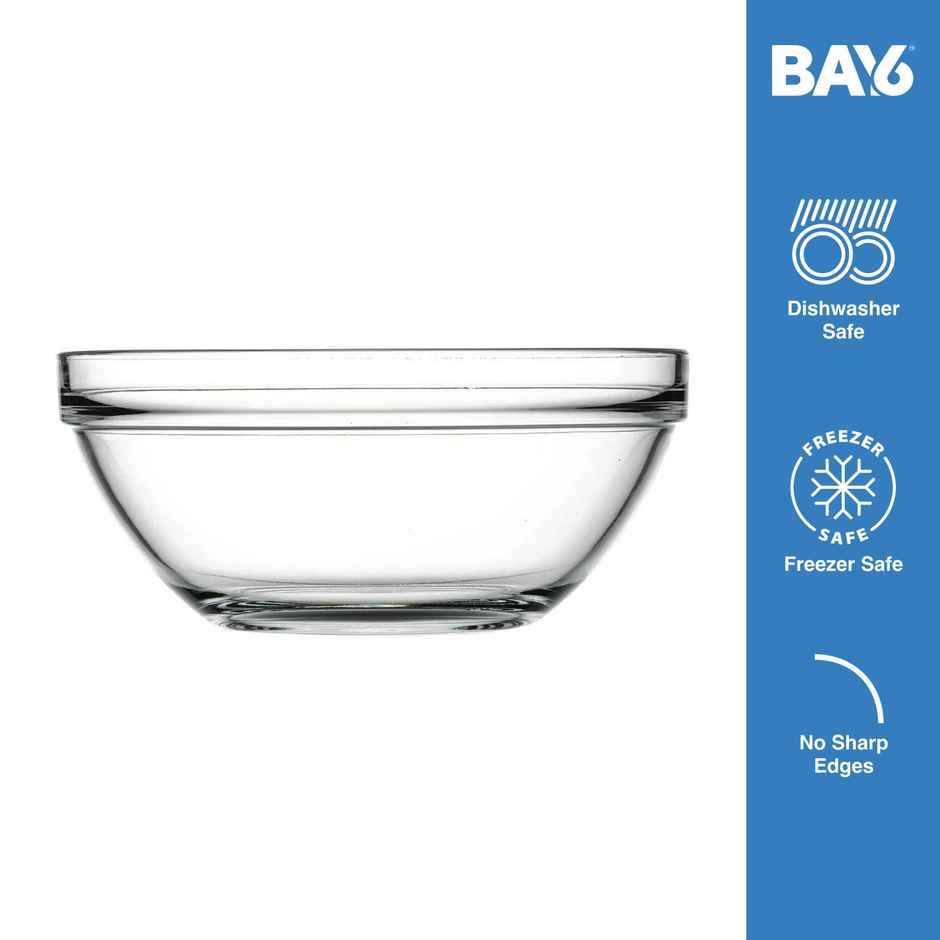 BAY6 Imported Heavy Fruit Bowl - 4000 ml