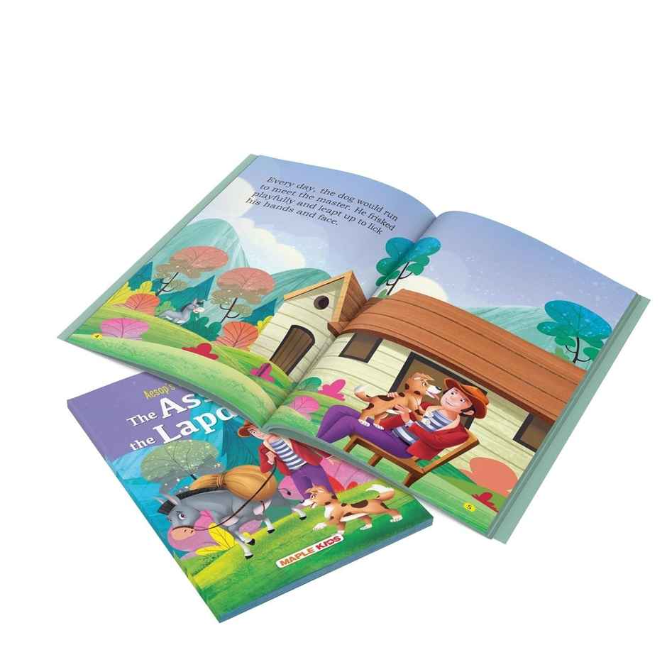 Story Book for Kids (Set of 10 Books) - Aesop's Fables - Moral Stories - 3 Years to 10 Years old