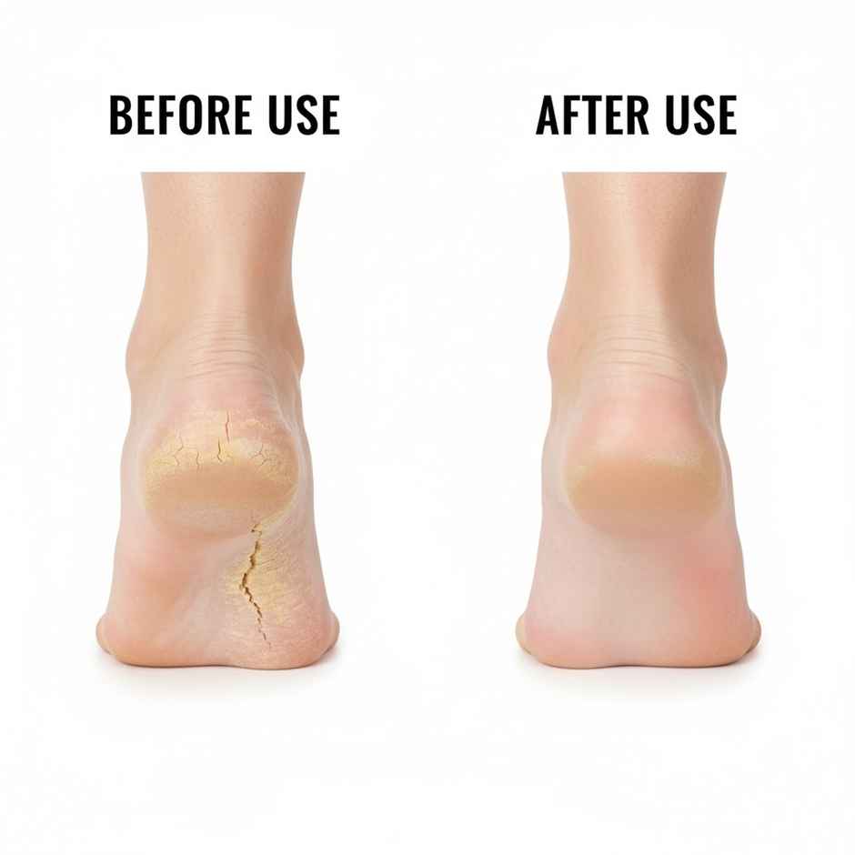 Midazzle 2in1 Foot Scrubber, Filer and Callus Remover - Crystal |MIFF5206