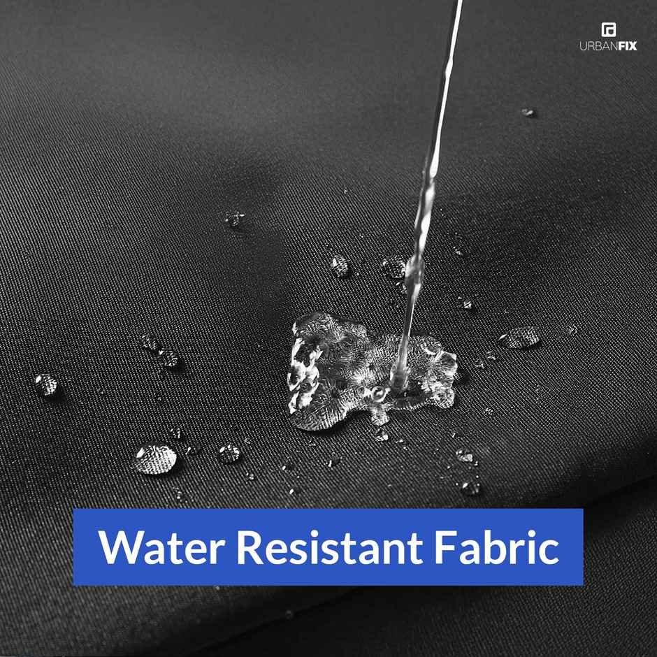 Urbanfix Toiletries Organizer Pouch | Medium Travel Kit Bag for Men & Women - Compact Black