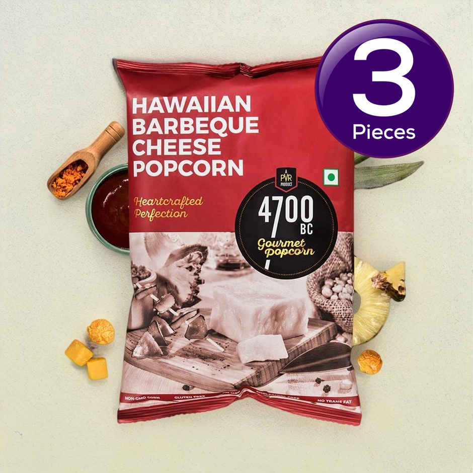 4700BC Popcorn Hawaiian Barbeque Cheese Pouch Combo