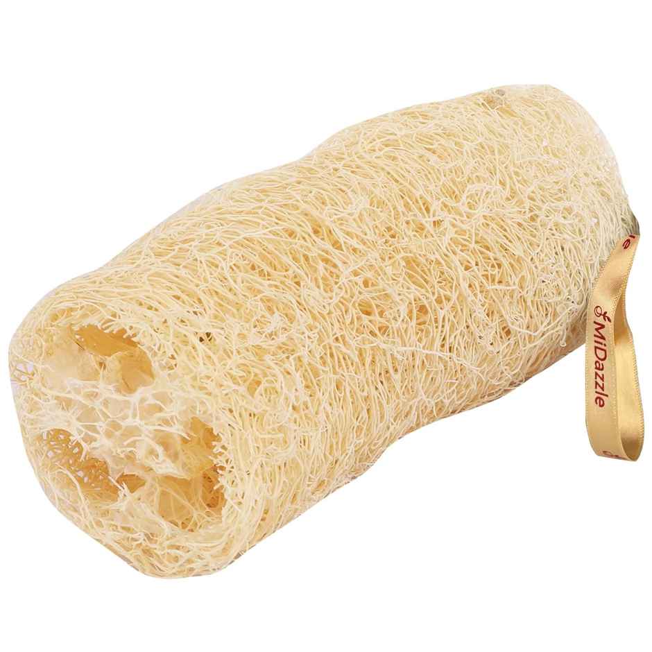Midazzle 100% Natural Body Scrubber Organic Loofah for Bathing - Long |MIOL6101