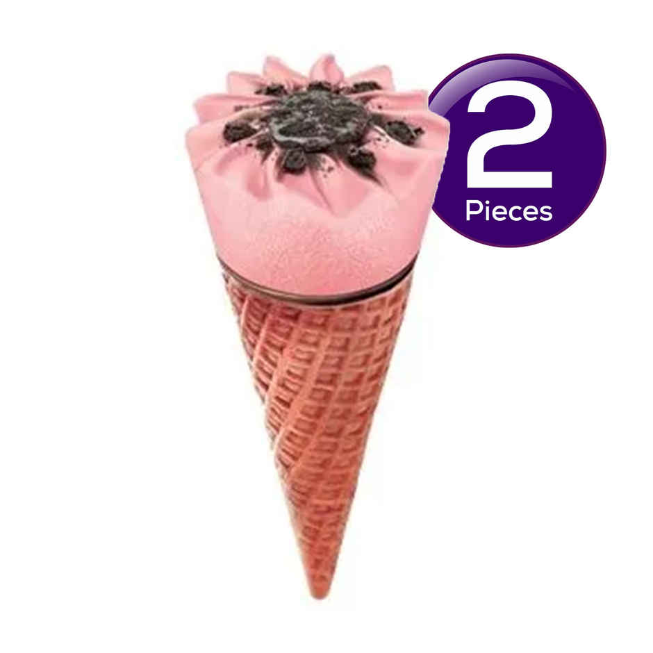 Arun Red Velvet Icone Ice Cream Cone Combo