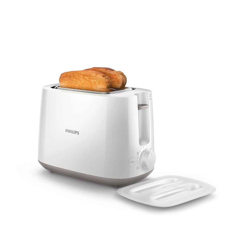 Philips HD2582/00 830 W Toaster - Auto Shut Off Protection