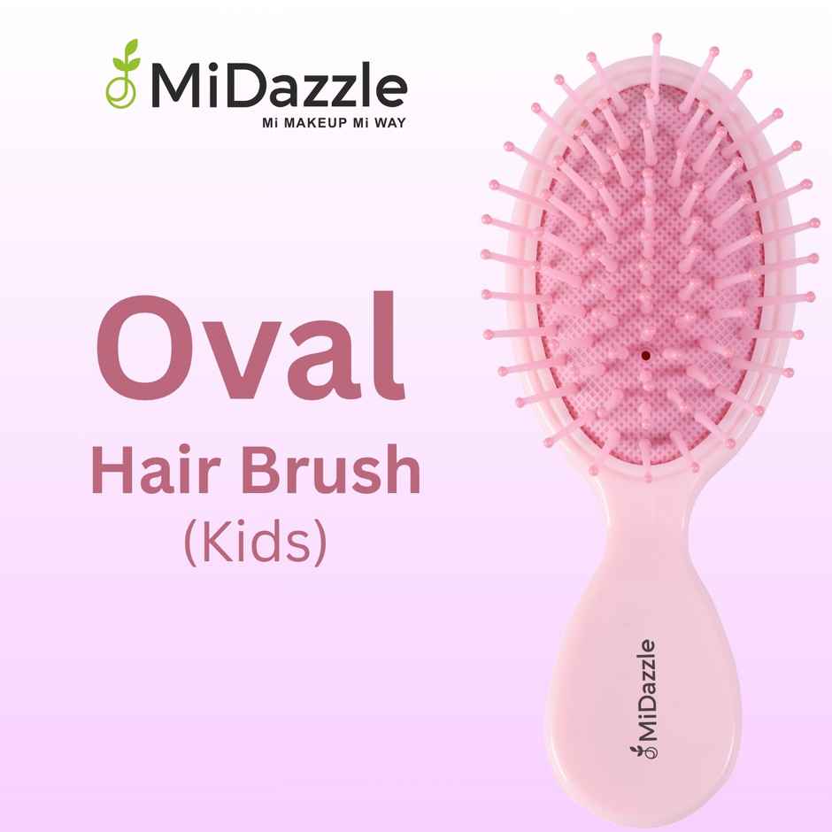 Midazzle Premium Unicorn Baby/Kids Hair Brush Pink