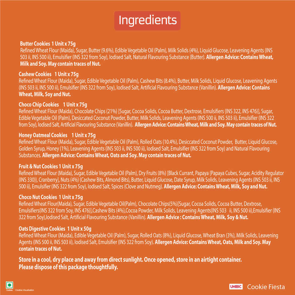 UNIBIC Cookies Fiesta