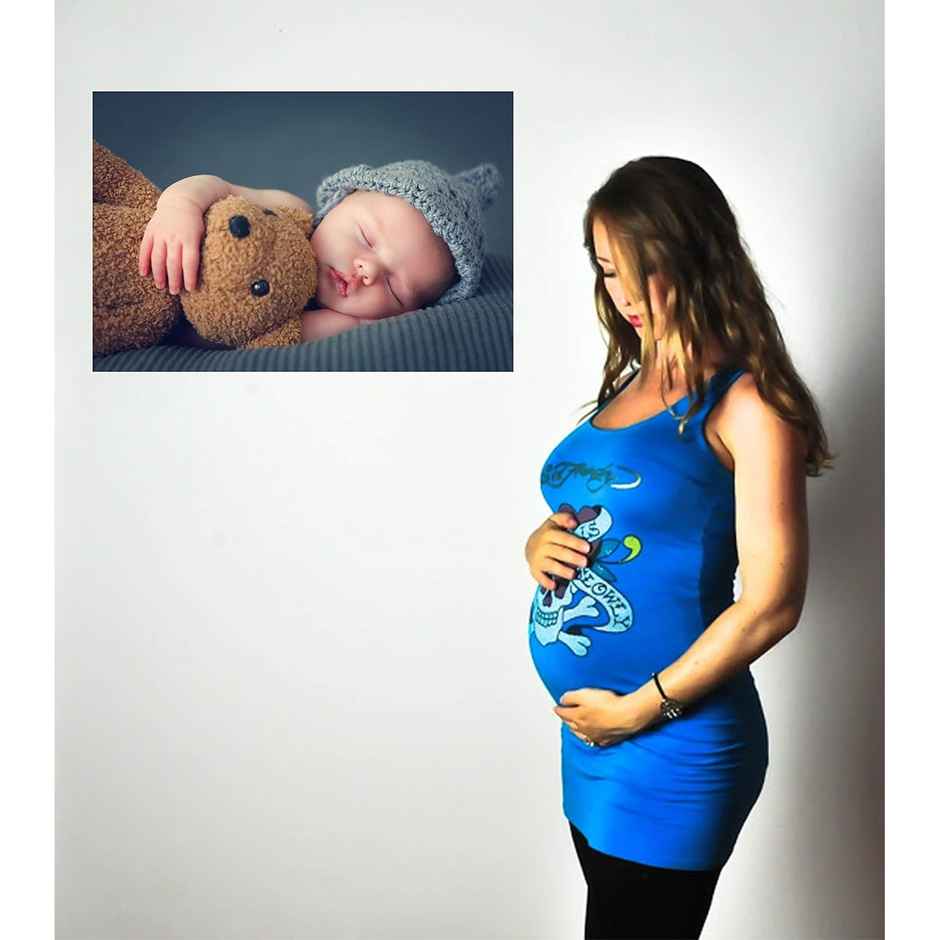 Paper Plane Design Cute Baby Posters | | 12 x 18 Inch | D31