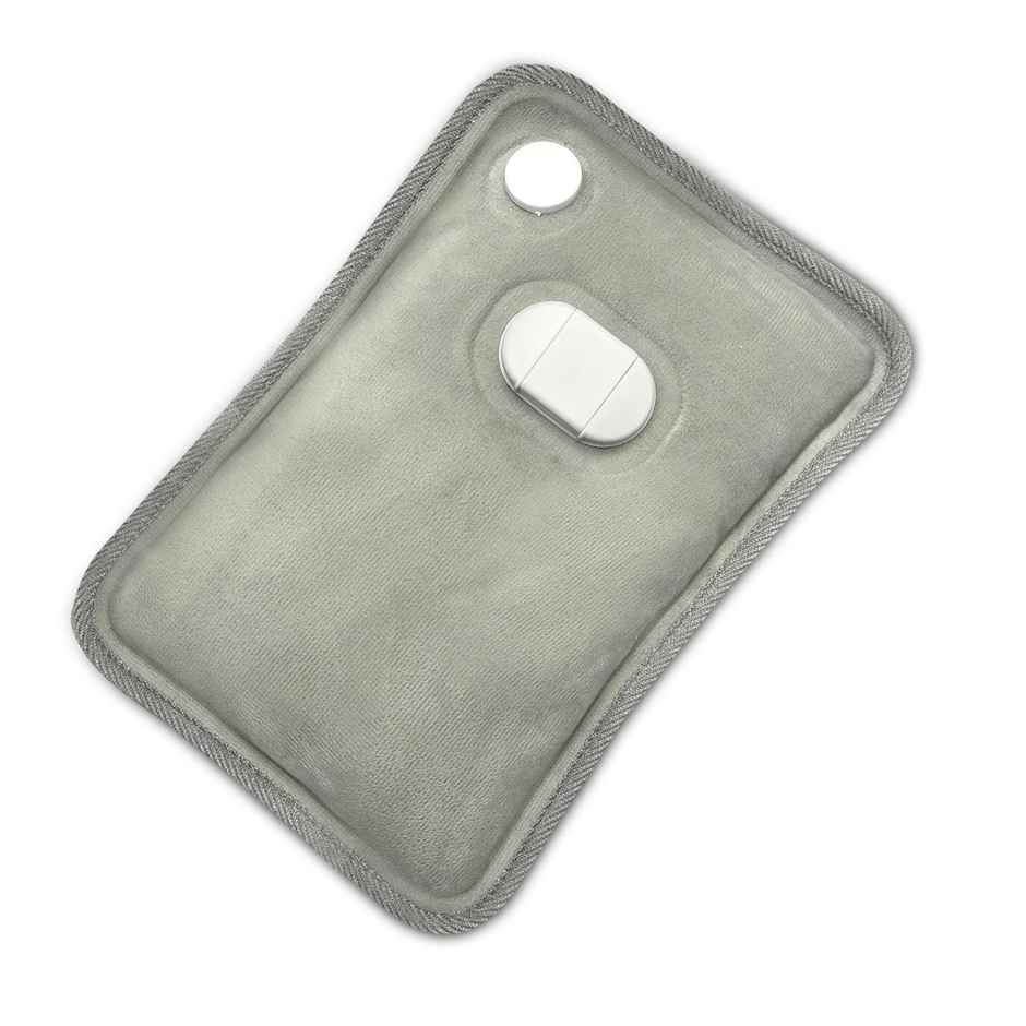 AGARO HB371 Hot Water Bag , Heating Bag for Pain Relief, Electric Heating Pad, 6 Layer PVC Fabric, Grey