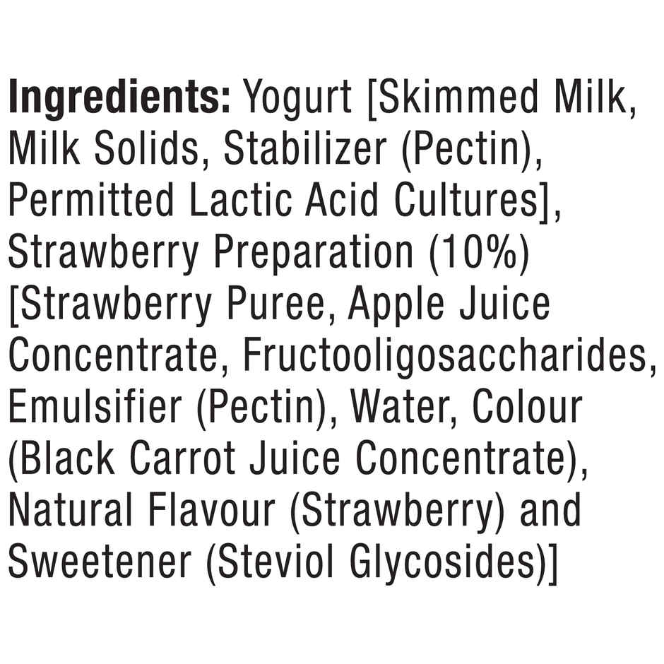 epigamia 15 g Protein Turbo Yogurt, Strawberry