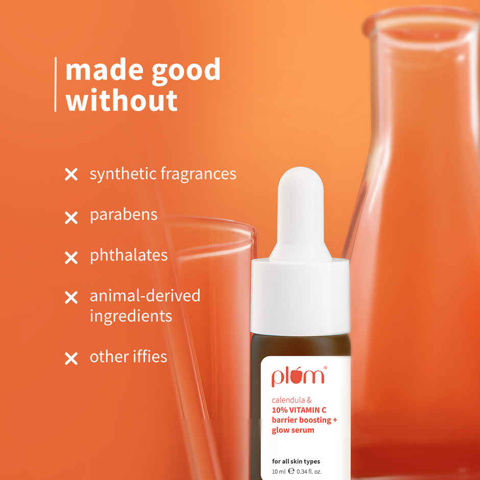 Calendula & 10% Vitamin C Barrier Boosting + Glow Serum | Boosts Glow