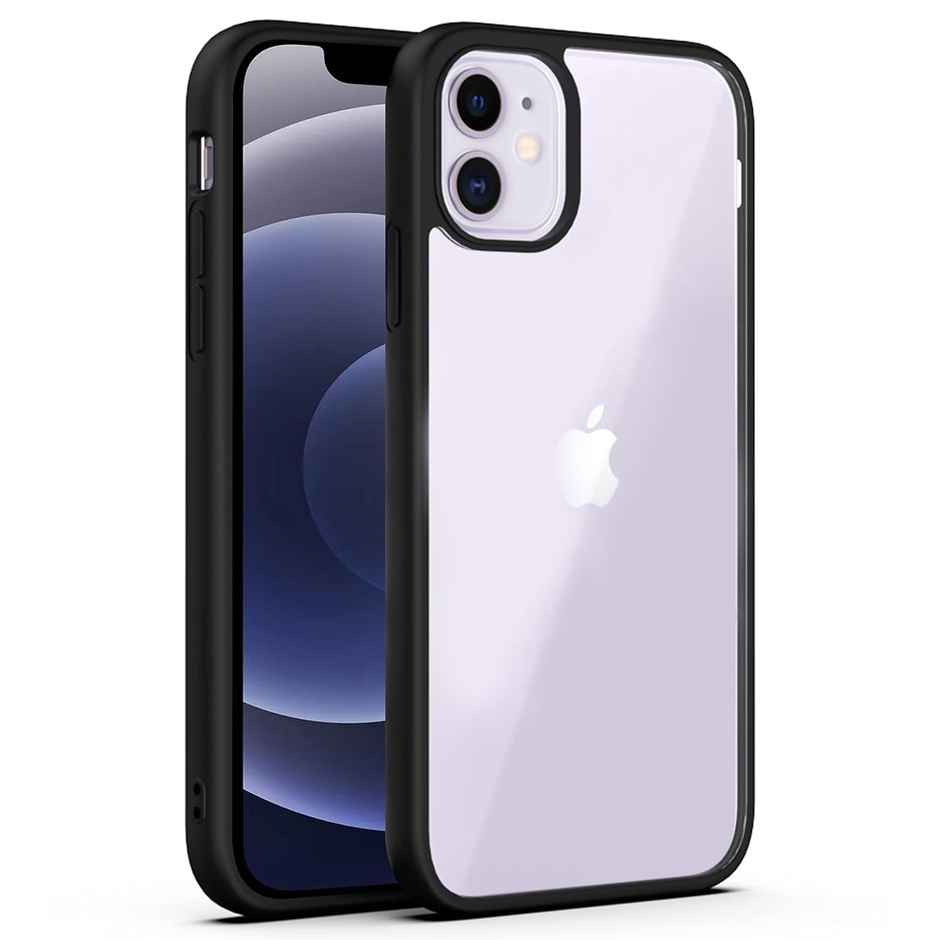 Iphone 12 Back Case | Hybrid - Black | MagSafe Compatible