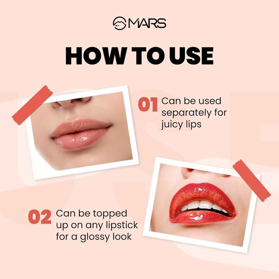 MARS Cosmetics Clear Quartz Lip Gloss | Non Tinted