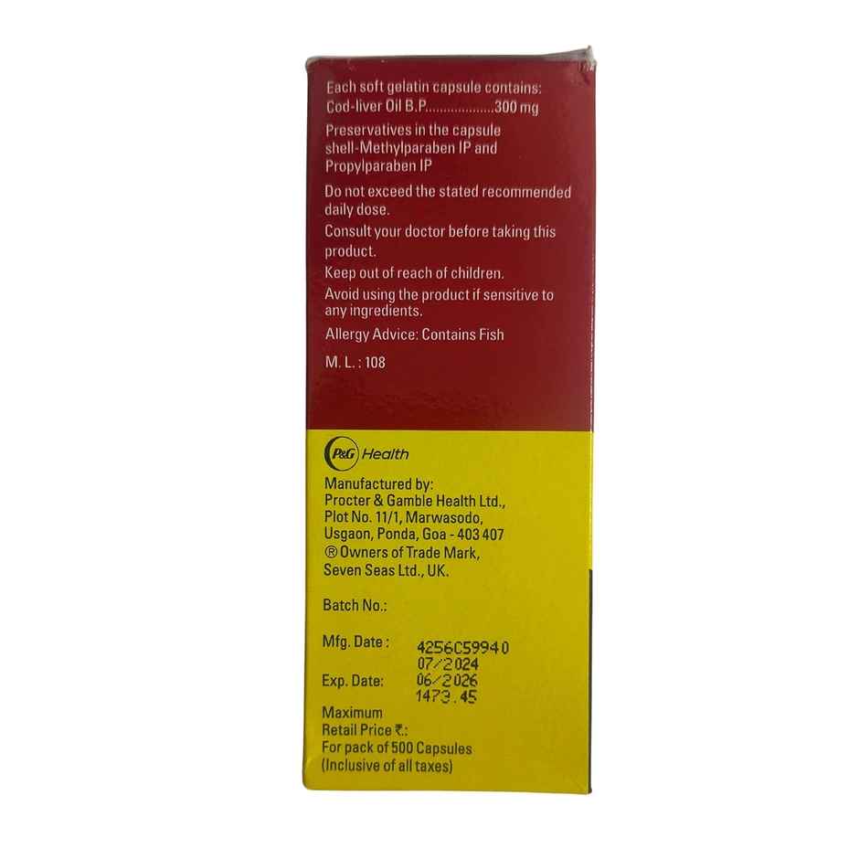 Seven Seas Original Cod Liver Oil Capsule