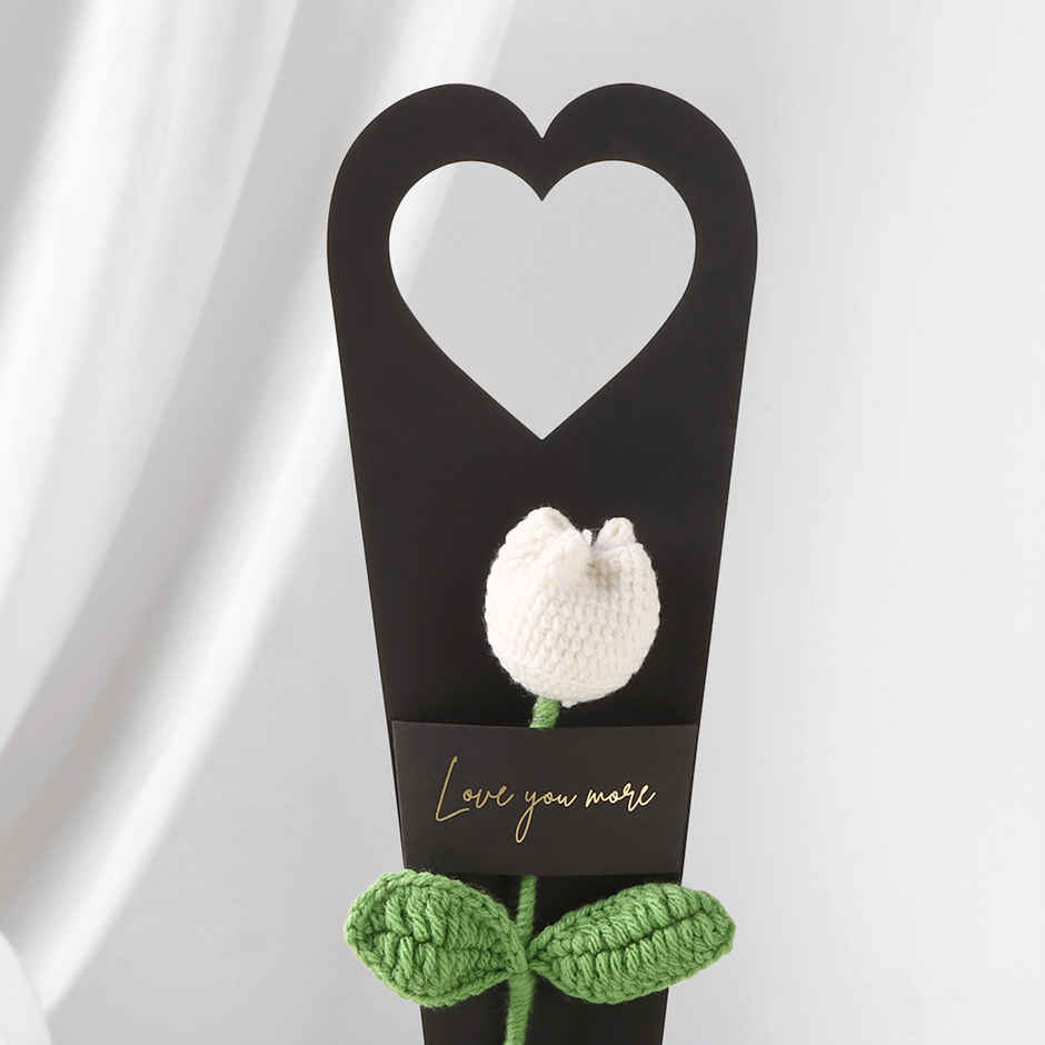Eternal White Tulip Artificial Flower Bloom | Ideal for Gifting | FNP