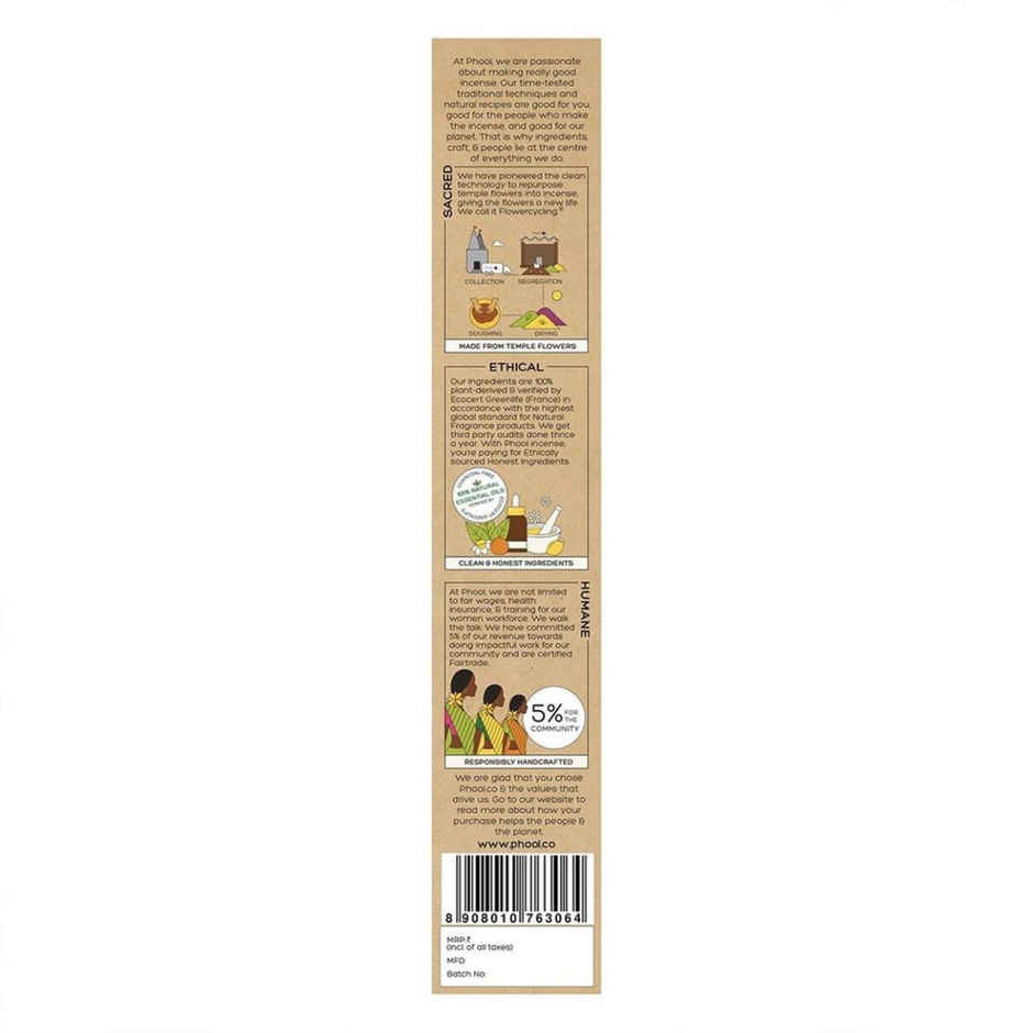 Lavender Agarbatti Natural Certified Incense Sticks | Phool