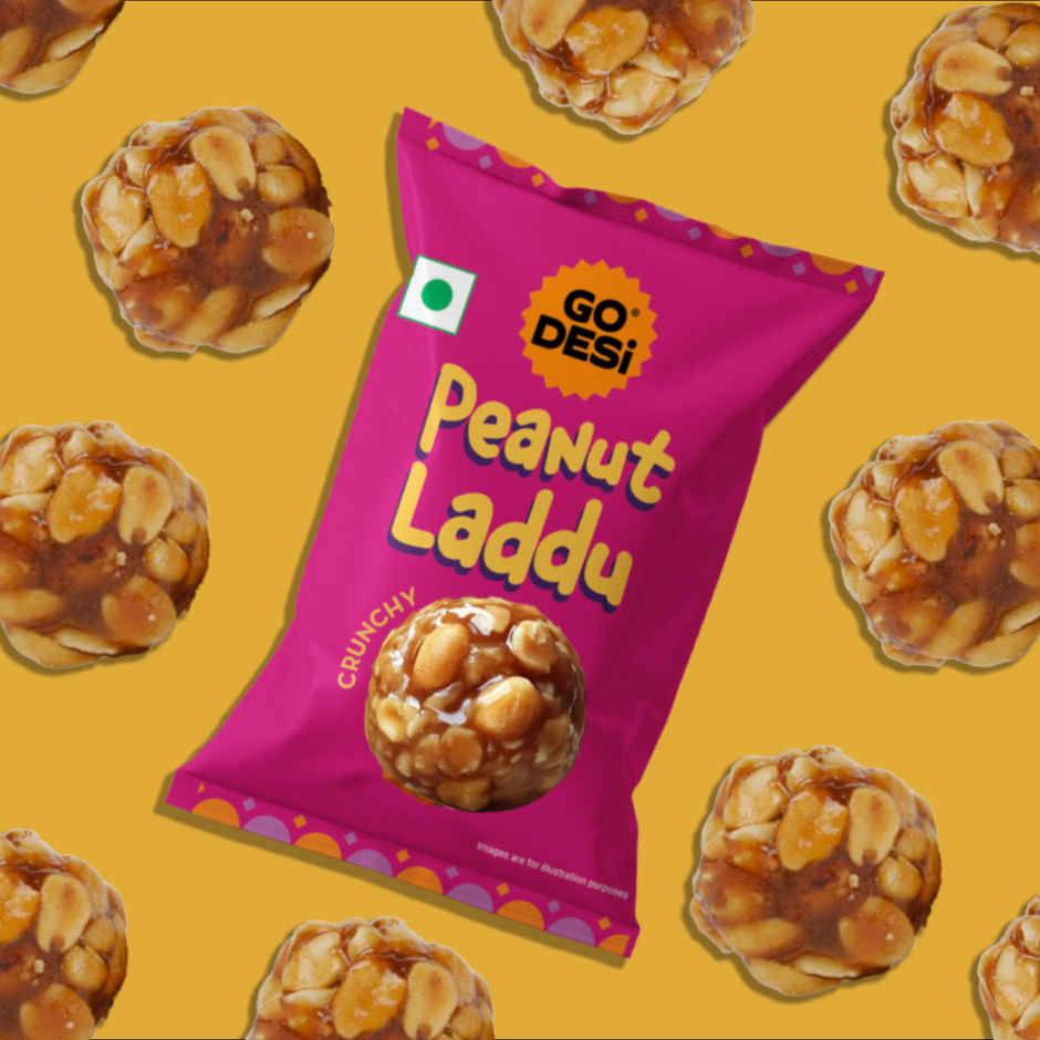 Go Desi Peanut Laddoo