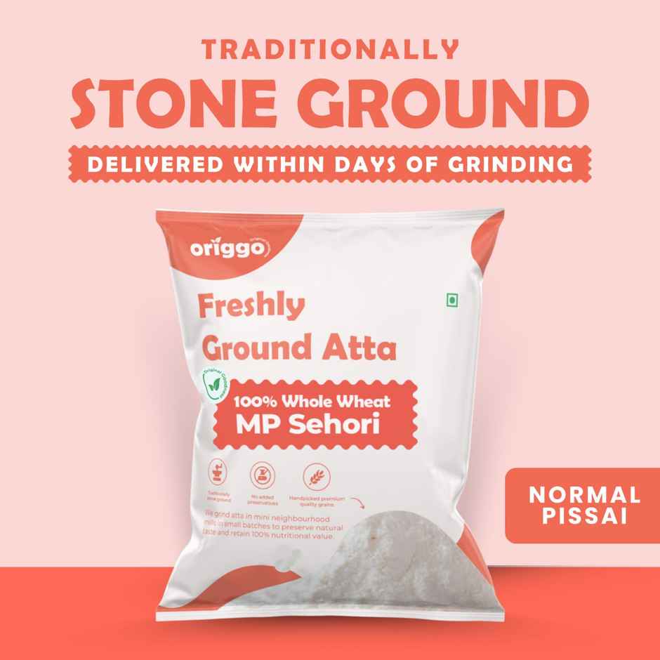 Origgo MP Sehori Stone Ground Atta-Normal Pissai