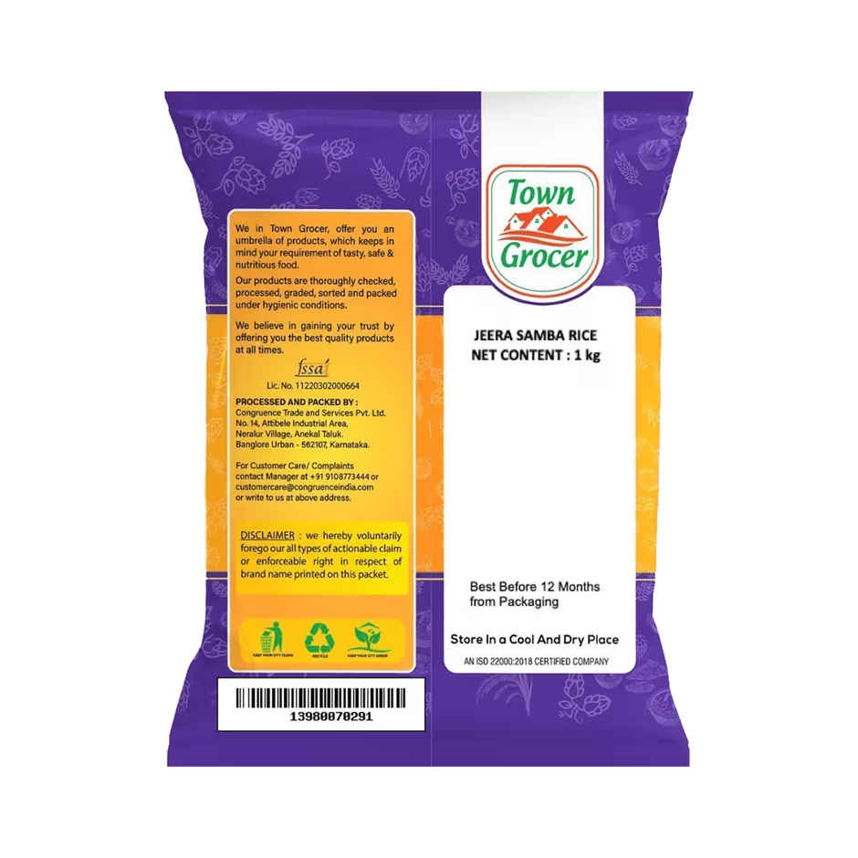 Town Grocer Jeera Samba Rice