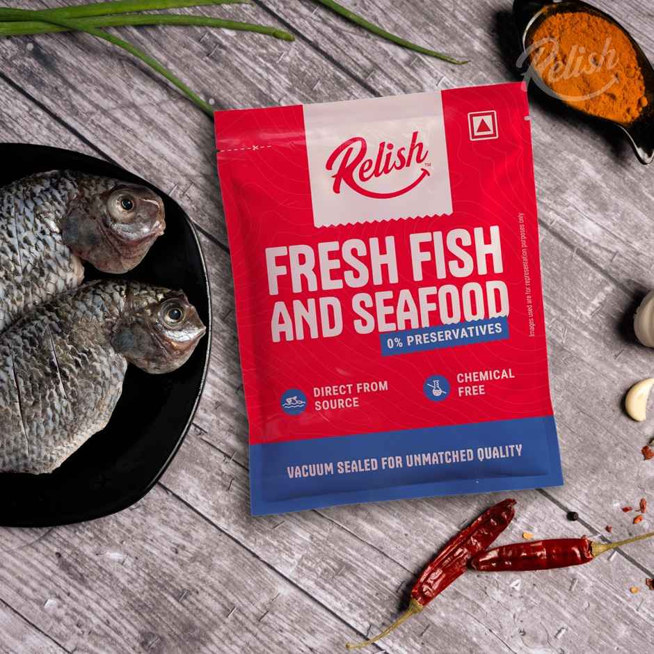 Relish Tilapia Whole And Cleaned | Energy - 140 kcal | Protein - 15 g / 100 g