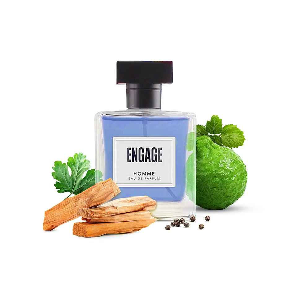 Engage Homme Perfume for Men | Citrus & Fresh | Free Tester with Pack