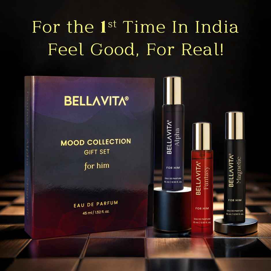 Bella Vita Mood Collection Edp Gift Set For Men