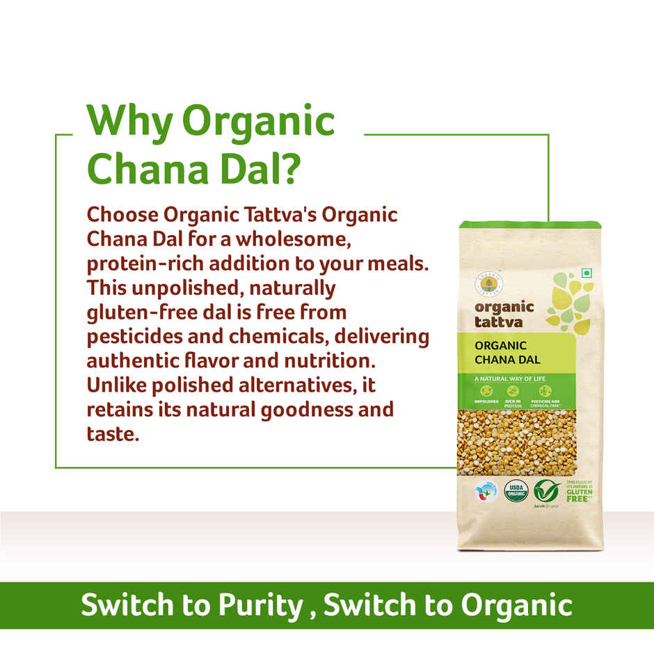 Organic Tattva Chana Dal