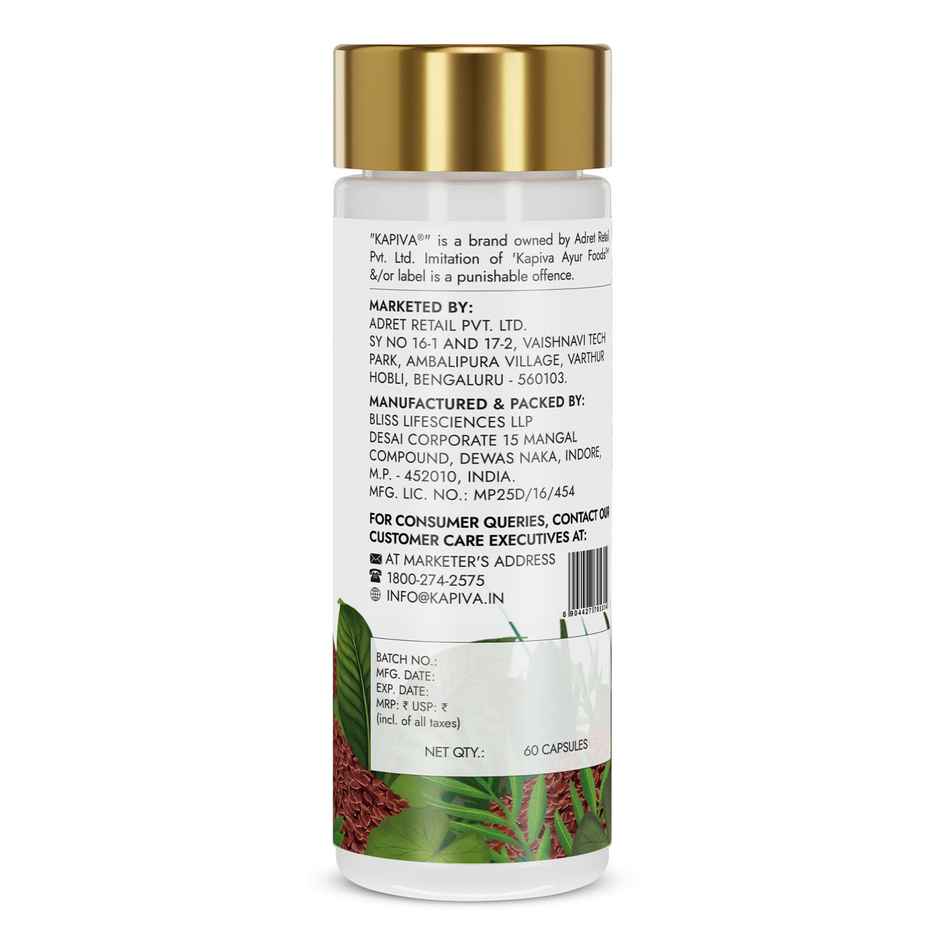 Kapiva Omega 3 Capsules - 60 Capsules