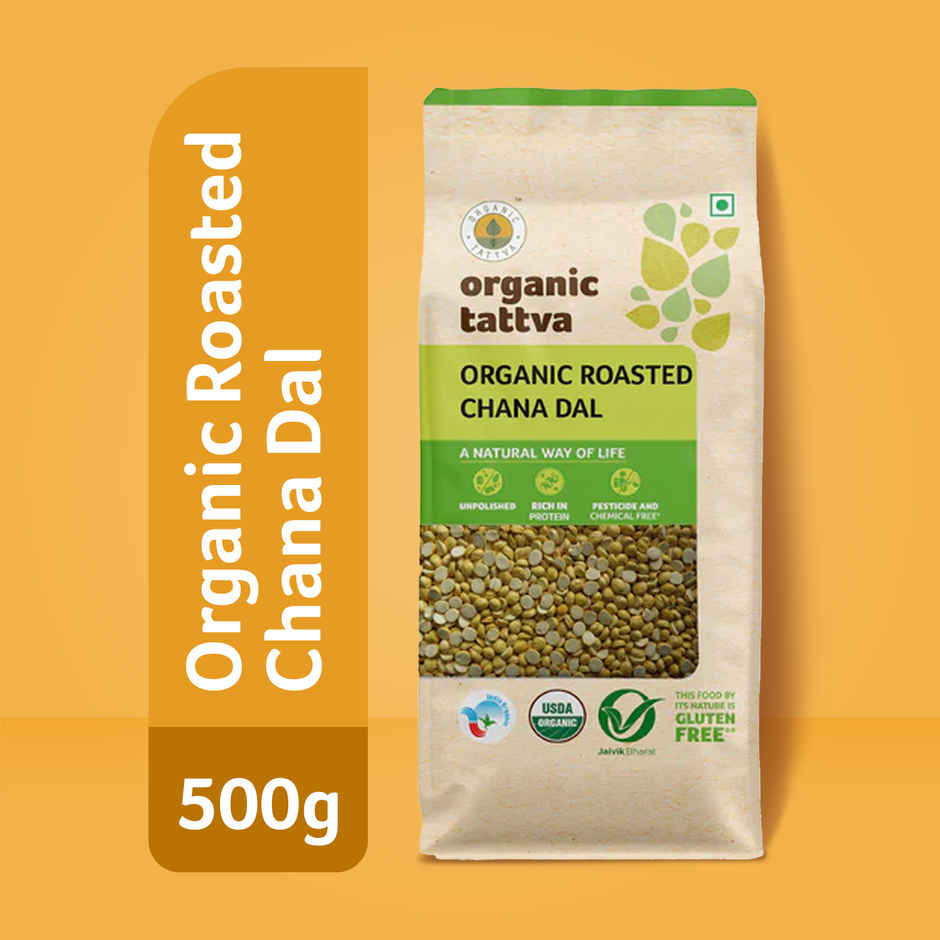 Organic Tattva Roasted Chana Dal