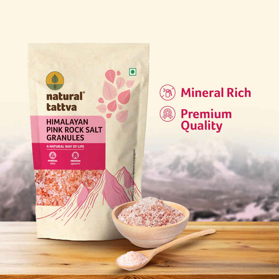Natural Tattva Himalayan Pink Salt Granules