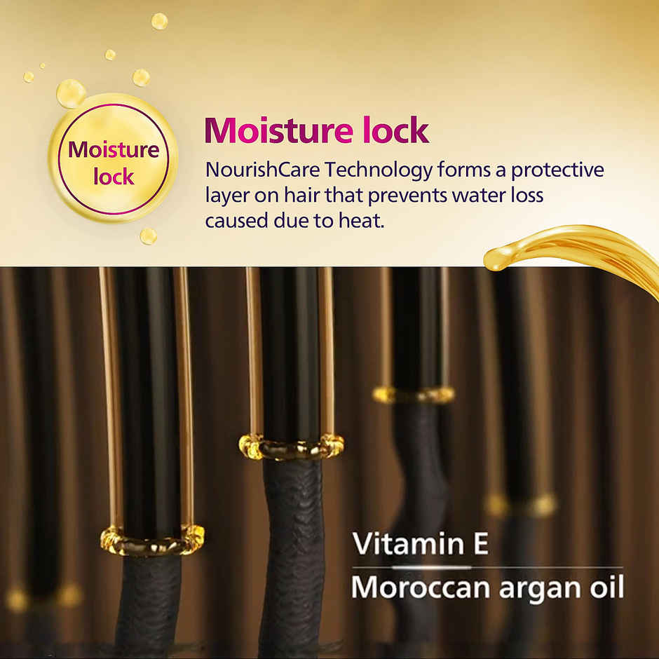 Philips India's No.1 Hair Styling Brand NourishCare Hair Straightener | BHS503/40