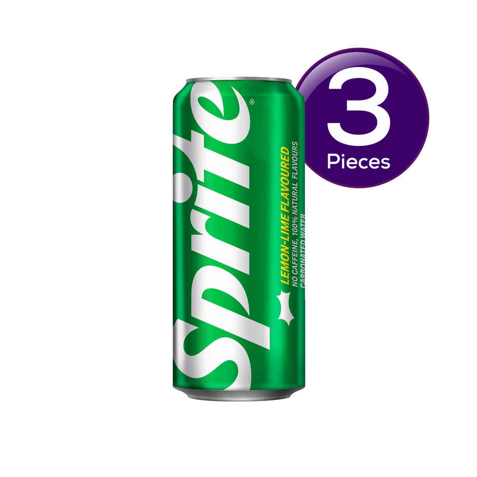 Sprite Lemon Soft Drink Can | Carbonated Beverage Combo