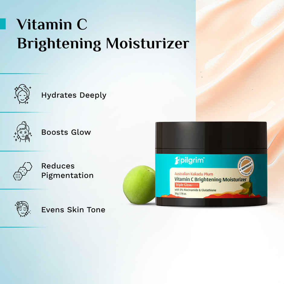 Pilgrim Vitamin C Brightening Moisturizer