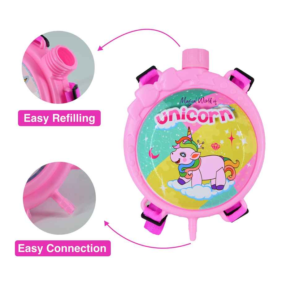 Star Toys Unicorn Bow Holi Water Tank Pichkari
