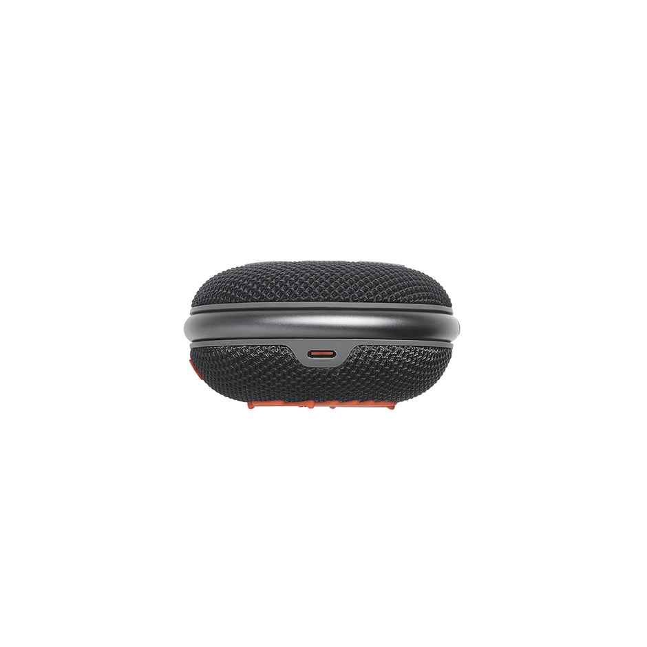 JBL Clip 4, Wireless Ultra Portable Bluetooth Speaker (Without Mic, Black & Orange)