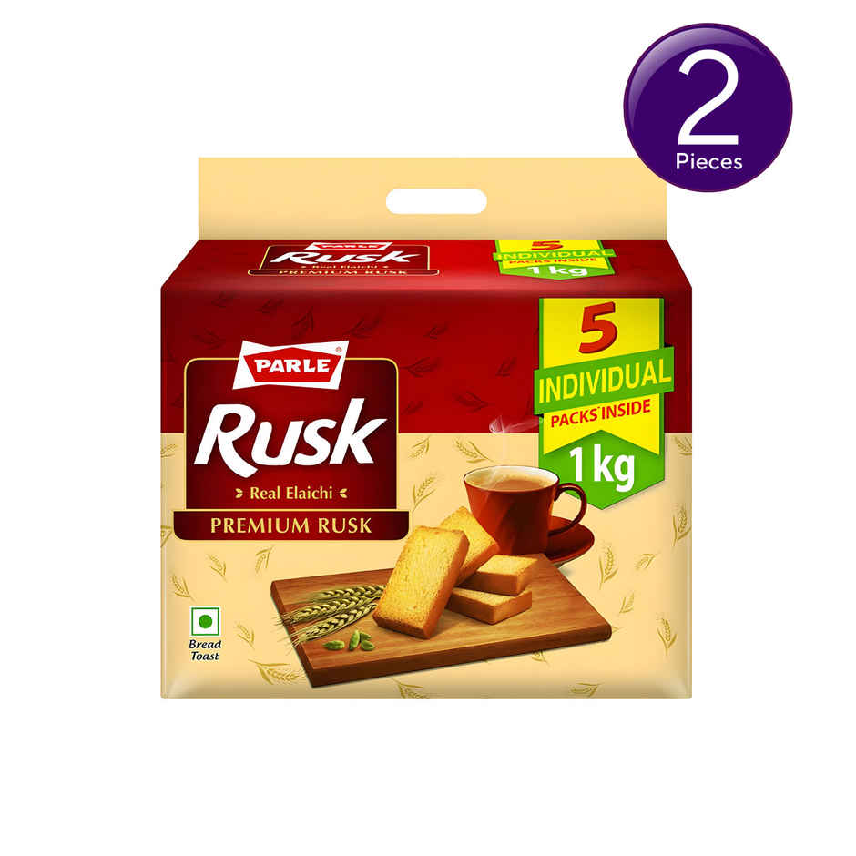 Parle Elaichi Rusk Combo