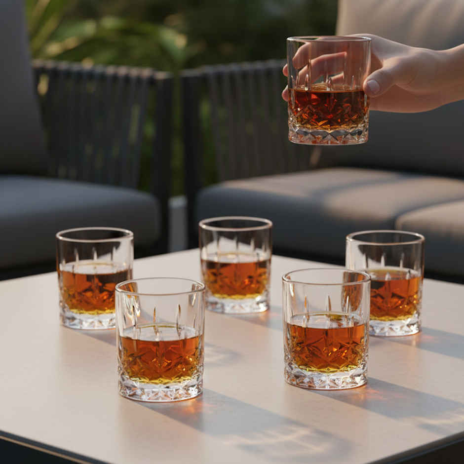 Paris Shot Glass | SKB3639 | 70 ml | Set of 6 | Sanjeev Kapoor