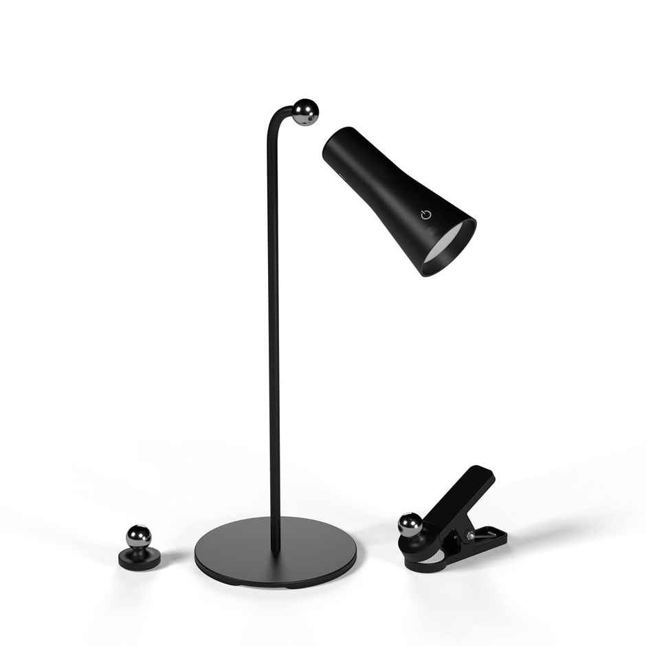 Desidiya Magnetic Table Lamp,Multiple Attachments, Powerful Magnets,Usb-C Rechargeable Battery