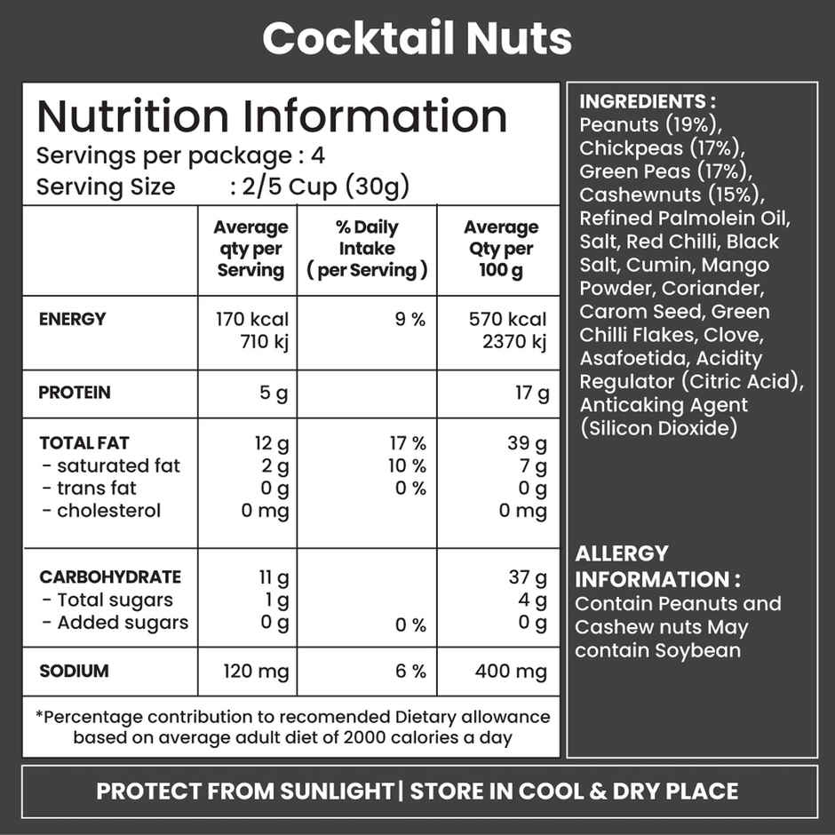 Jabsons Cocktail Nuts