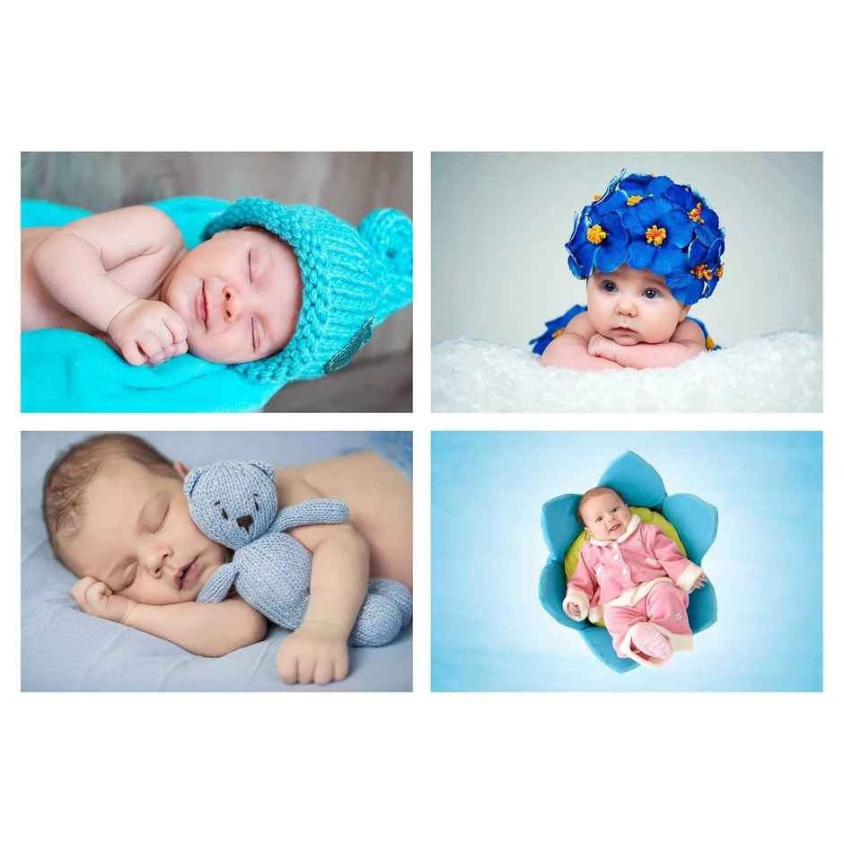 Paper Plane Design Cute Baby Matte Posters | Set of 10 | 12 x 18 Inch | D25