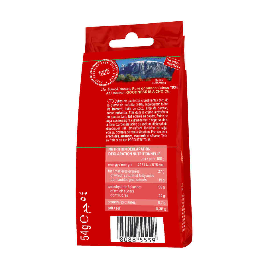 Loacker Quadratini Napolitaner | Hazelnut